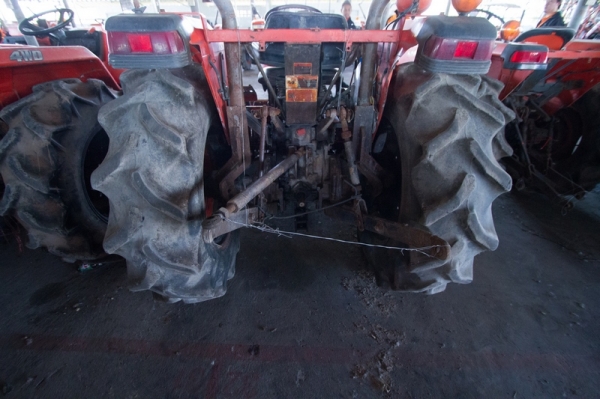 AUC Code 057 แทรกเตอร์ KUBOTA L4508 ราคา เริ่มต้นการประมูล 190,000 บาท