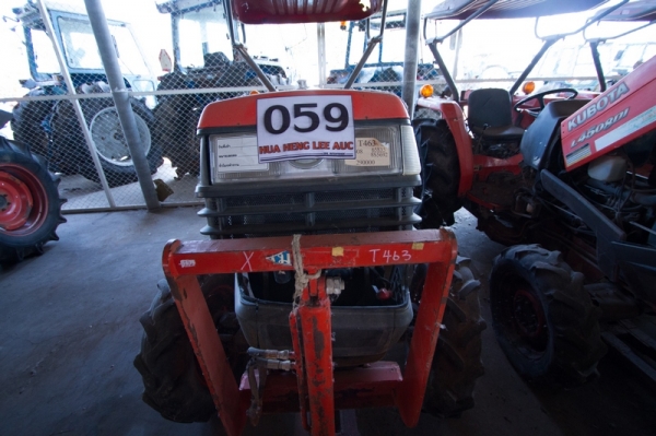 AUC Code 059 แทรกเตอร์ KUBOTA L4508 ราคา เริ่มต้นการประมูล 200,000 บาท