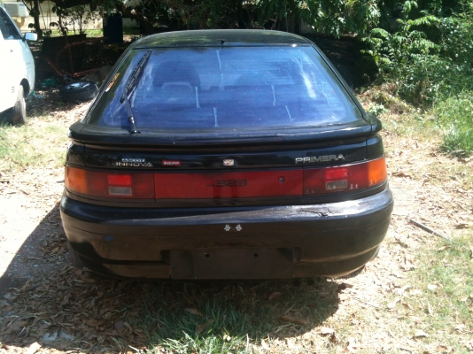 มาสด้า 323 สีดำ เกียร์ออโต้ เครื่องเดิมหัวฉีด LPG มัลติ ภายในสวย ทะเบียน เม.ย.54 พร้อมโอน ขับได้ปกติ ขาย 30,000 บาท