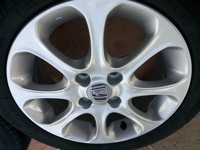 ขายล้อแม็กHONDA JAZZ 4 รู 100 ขอบ15 พร้อมยาง 1 ชุด