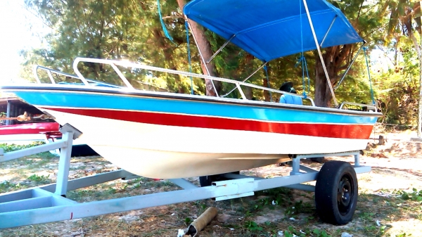 เรือไฟเบอร์ 13ฟุ๊ต