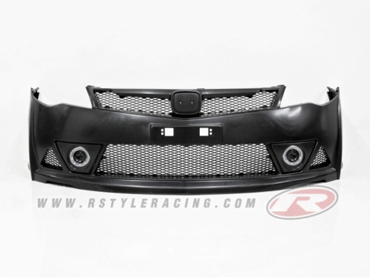 กันชนหน้างานPP+ไฟสปอร์ตไลท์ สำหรับ Civic2006 ทรง MU-RR (V-1)