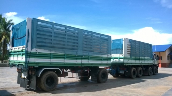 ฮีโน่ 3M  240แรงม้าขายแม่12ล้อลูก2เพลาคอกเกษตรดั้ม อู่พนัสปี39