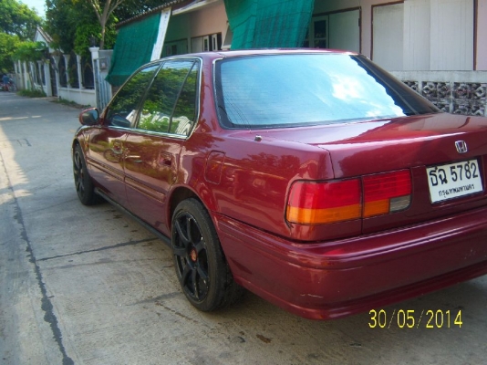 Accord ไฟท้าย2ชั้น  ปี94  แก๊ส+น้ำมัน เครื่อง f22 ตัวท็อป กระจกไฟฟ้า disk 4ล้อ  ภายในสวย เอกสารครบ ราคาคุยกัน รายละเอียดโทรถาม