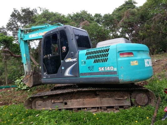 รถแบคโฮ KOBELCO  SK140.  ( รถทำงาน 6,6xx ซม. )  สนใจติดต่อ 081 - 6079515