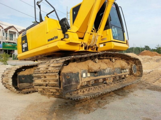 รถแบคโฮ KOMATSU  PC160  ( รถทำงาน 6,xxx ซม. )   สนใจติดต่อ  081 - 6079515