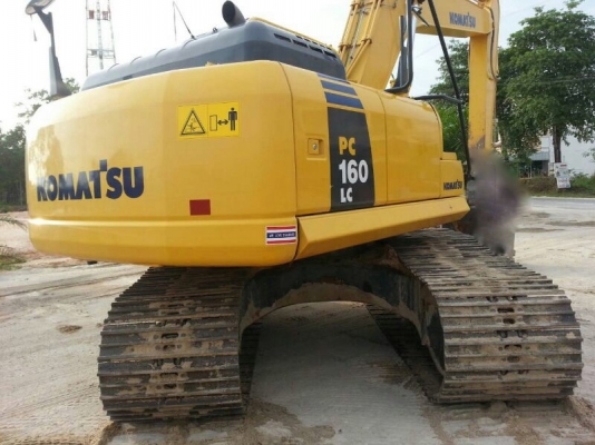 รถแบคโฮ KOMATSU  PC160  ( รถทำงาน 6,xxx ซม. )   สนใจติดต่อ  081 - 6079515