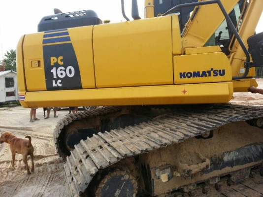 รถแบคโฮ KOMATSU  PC160  ( รถทำงาน 6,xxx ซม. )   สนใจติดต่อ  081 - 6079515