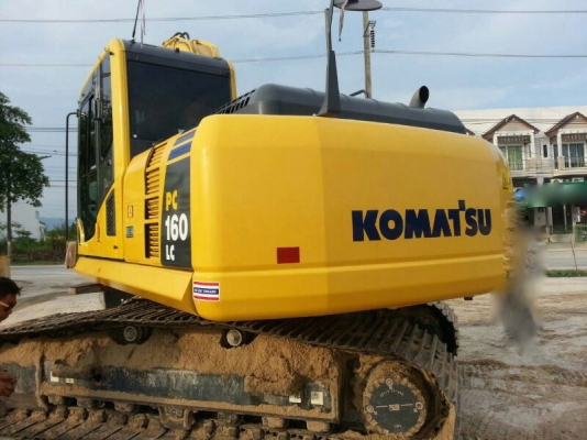 รถแบคโฮ KOMATSU  PC160  ( รถทำงาน 6,xxx ซม. )   สนใจติดต่อ  081 - 6079515