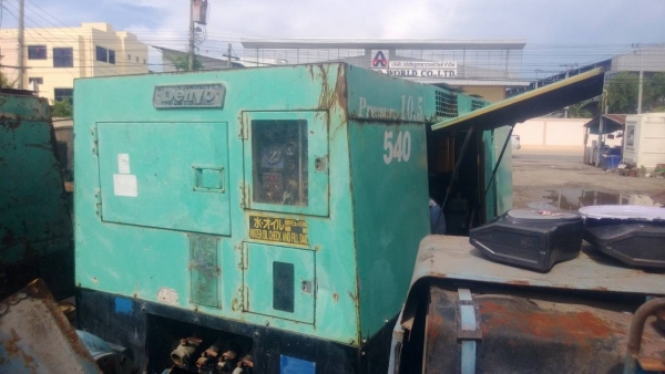 ขาย Denyo 540  12 Bar เครื่องพร้อมใช้งาน สมบูรณ์มากๆๆ มาจากญี่ปุ่นเลยครับ