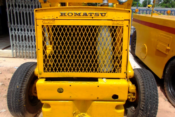 ขายรถตักล้อยางKOMATSUD20ขาตักกระแตนสภาพพร้อมใช้งาน