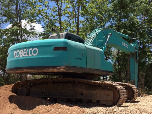 รถแบคโฮ KOBELCO SK200 M6 รถสวยเนี๊ยบ มีทะเบียนครบ ราคาต่อรองได้