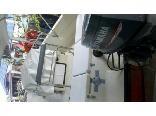 เรือไฟเบอร์ขนาด 20ฟุต เครื่องยามาฮ่า70แรงม้า ออกทะเลสบายๆ