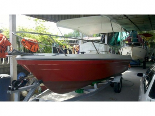 เรือไฟเบอร์ขนาด 20ฟุต เครื่องยามาฮ่า70แรงม้า ออกทะเลสบายๆ