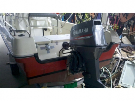 เรือไฟเบอร์ขนาด 20ฟุต เครื่องยามาฮ่า70แรงม้า ออกทะเลสบายๆ
