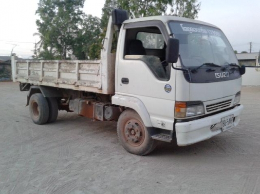 ขายหกล้อดัมพ์ Isuzu NPR หัวไฟฟ้า เครื่อง 115 แรง กระบะดัมพ์ 4.20 เมตร ทะเบียนพร้อม