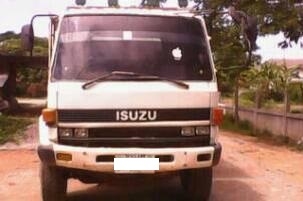 ขายรถสิบล้อ ISUZU ROCKY  240 หัวขาว ปี38 ดั้มสามมิตร รอนเฉียง รถพร้อมใช้