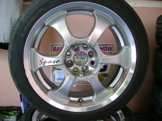 แม็กซ์ LENSO ขอบ 17" 4 รู100/114 สภาพดี 6,500.-