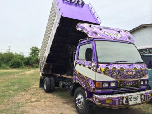 ขาย 6 ล้อดั้ม FC 114 เครื่อง 117 แรง ช่วงล่าง F พวงมาลัยเพาเวอร์ แอร์เย็น ยาว 4.80 ม.