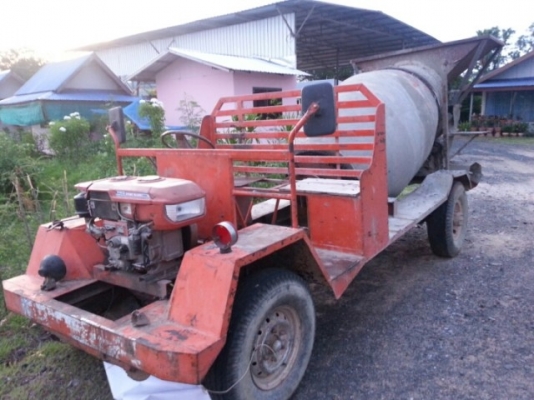 ขายรถโม่ปูนเครื่องคูโบต้า ET110แรง สภาพดีพร้อมใช้งาน