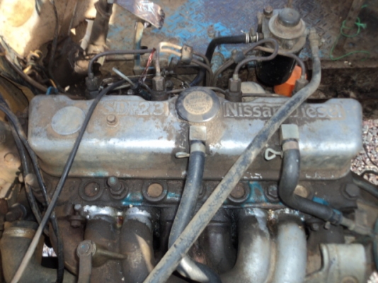 ขายอีแต๋น  6 เกียร์  โครงแน่น แซสซีดี เครื่องดีเซลนิสสันSD23