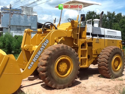 ขายรถตักล้อยาง KOMATSU 530 B ปรับปรุงใหม่
