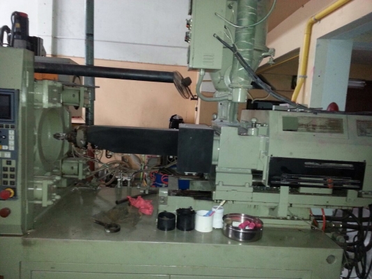 เครื่องฉีดพลาสติก ไต้หวัน ขนาด 150 ตัน สกรูบาร์เรล 50 mm. Strocke 300 mm. ระยะฉีด 200 mm.สภาพสวยพร้อมใช้งาน เครื่องฉีดพลาสติก ไต้หวัน ขนาด 150 ตัน สกรูบาร์เรล 50 mm. Strocke 300 mm. ระยะฉีด 200 mm.สภาพสวยพร้อมใช้งาน