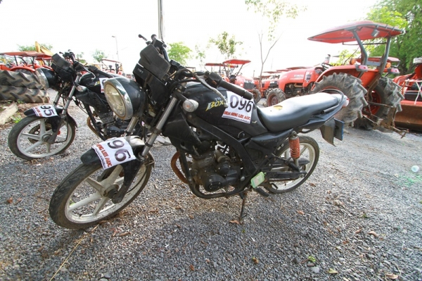 AUC Code 096 มอเตอร์ไซด์ Tiger รุ่น Boxer ราคาเริ่มต้นการประมูล 6,000 บาท