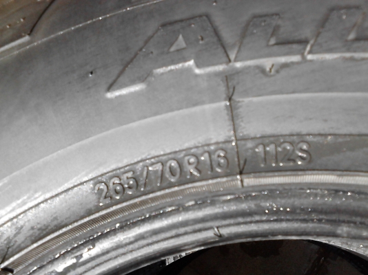 265/70R16 ลุยๆ เท่ห์ๆ NITTO TERA GRAPPLER ALL TERRAIN มี 2 เส้น ติดต่อ TEL.081-427-3941 265/70R16 ลุยๆ เท่ห์ๆ NITTO TERA GRAPPLER ALL TERRAIN มี 2 เส้น ติดต่อ TEL.081-427-3941