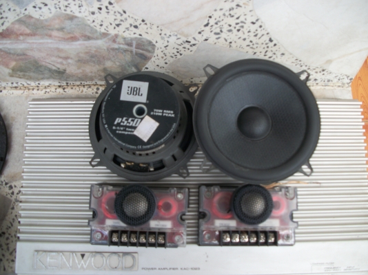 ขายแอมป์เคนวุดแท้รุ่นKac-1023,ลำโพง2ชุด