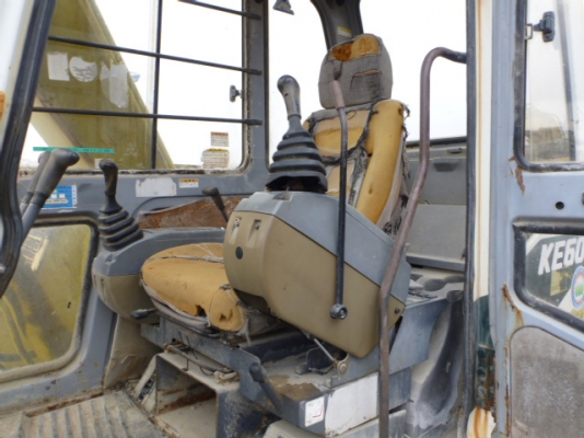 ขายรถแบคโฮเก่าญี่ปุ่น Kawasaki KE60-3 เหมือนกับ Kobelco SK60-3 100\% (Kobelco เป็นผู้ผลิต)