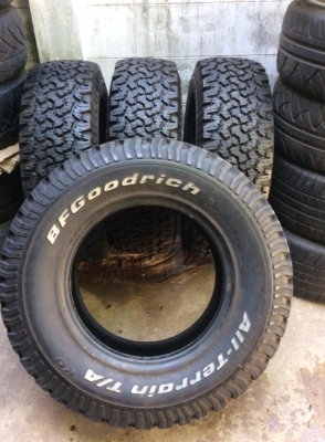 ขายยาง BF ALLTERRAIN  255-70-16  ปี11  ดอก99\%  ครับ 1ชุดถูกๆ