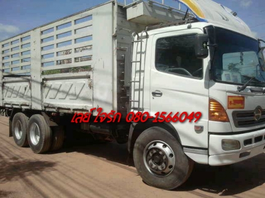 ***ขายแล้วครับขอบคุณ Truck2hand ขาย10ล้อ2เพลาไม่ดั้ม HINO MEGA FM260 FM1JNRD ปลายปี48 เครื่องเดิมเกียร์เดิม JO8C DD 260HP เครื่องแน่นๆ แห้งๆ แรงดี ไม่เยิ้ม ช่วงล่างเดิมๆ ไม่มีช้ำ คัสซีสวยเดิม ไม่ปะไม่ดาม ไม่บวม กระบเหล็กคอกเกษตรไม่ดั้ม สามมิตรลอนเฉียงสภาพ