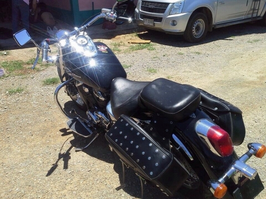 ธารนนทบุรี//ขาย honda shadow400 ปี2007 สภาพนางฟ้า ระบบไฟสมบูรณ์ ระบบเครื่องสมบูรณ์ ราคา135,000 บาท อินวอยท์+ส.พ.ม แท้ ธารนนทบุรี//ขาย honda shadow400 ปี2007 สภาพนางฟ้า ระบบไฟสมบูรณ์ ระบบเครื่องสมบูรณ์ ราคา135,000 บาท อินวอยท์+ส.พ.ม แท้