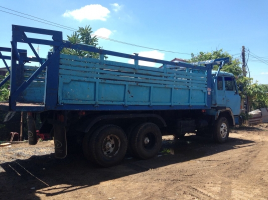 ***ขายแล้วครับขอบคุณ Truck2hand ขาย10ล้อ2เพลาดั้ม ถูกๆ HINO SPZ อดีตคัสซีหัวลาก ยืดช่วง(ลงเล่ม) วางเครื่อง NISSAN PE6H 260แรง(ลงเล่ม) เครื่องแรงๆ แน่นๆ ช่วงล่าง2เพลา200หมวกเจ้ก คัสซีใหญ่ ดี เดิม ไม่ดาม กระบะดั้มเหล็กสภาพดี พื้นดีข้างดี (ดั้มยังไม่ลงเล่ม)