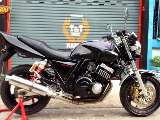 ต้ำพระราม2ขาย HONDA CB400ปี98 VS.S สำเนาทะเบียนแท้ๆต่อภาษีได้ทุกปี  การันตีเอกสาร