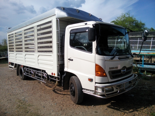 6 ล้อกลาง《กระบะสแตนเลส》*Euro.3*  HINO  ซีรีย์500  FC9J 150 แรงม้า+คอมมอนเรว *ยาว 5.50 ม.* รถห้างแท้ * เล่มพร้อมโอน