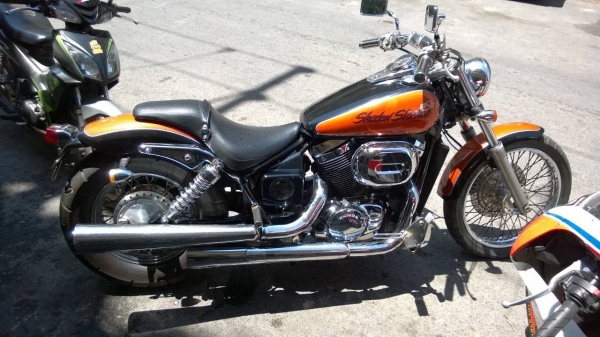 กรุณากรอกรายละเอียด...ขายชาโดว์ 400 ปี2000 อินวอยแท้ เครื่องติดขี่ได้ สภาพสวยๆ มีสองคัน ขายแพ๊คคู่ 120000 ติดต่อ 0811160919