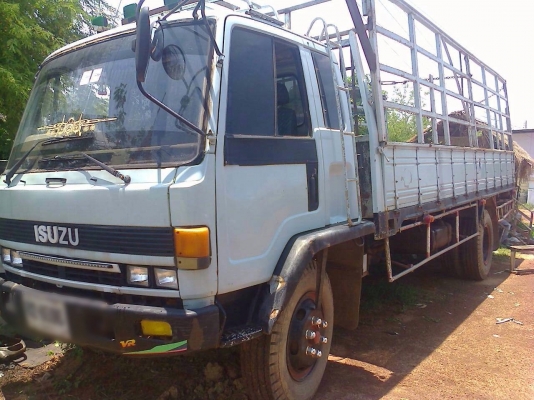 ขายรถบรรทุกหกล้อ ISUZU ROCKY เครื่อง 6BG1-165 แรง FRR12LA เบรคจิฟฟี่ พวงมาลัยพาวเวอร์ ทะเบียนพร้อม