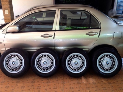 แม็กซ์ BMW E36 ยางมิชลิน Primacy ดอกสวยยาง 90\%ตามรูป พร้อมวิ่ง ตจว ส่งได้ Tel.085-150-9040..P