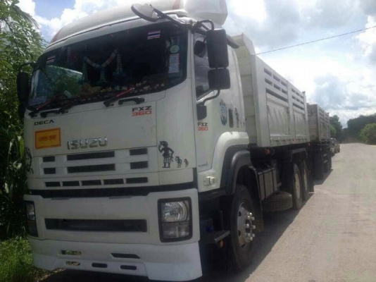 รถอีซูซุ 10 ล้อดั้ม 360 แรงม้า ปี 53  ( ขายแม่ , ลูก )  ( รถวิ่ง 3xx,xxx กม. )   สนใจติดต่อ  081 - 6079515