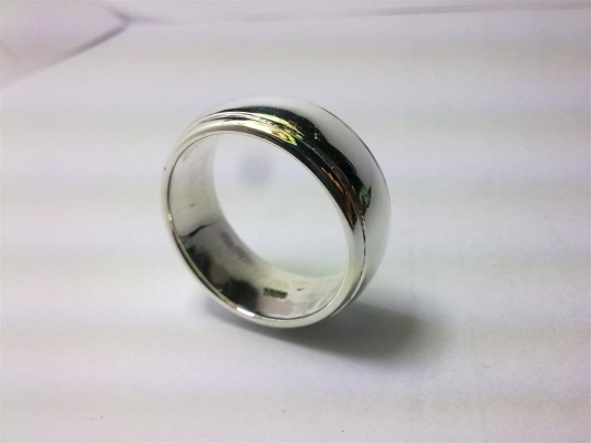 แหวนปลอกมีดเงิน