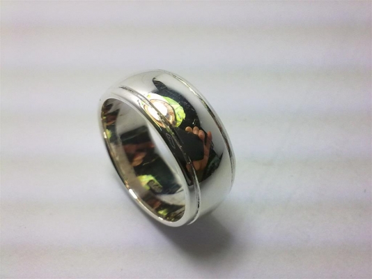 แหวนปลอกมีดเงิน