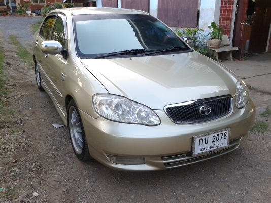 Toyota Altis 1.6 E รถบ้านสวย พร้อมใช้ Toyota Altis 1.6 E รถบ้านสวย พร้อมใช้