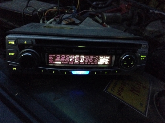 เครื่องเล่น DVD panasonic พร้อมรีโมท 900 บาท