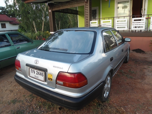 (ตัดสดไป 59,000บาทถ้วน)ขายToyota  COROLLA 1997 เครื่อง 5A EFI (แรงสั่งได้) หัวฉีดเดิมๆ แมนนวลขับมันส์