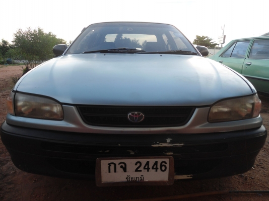 (ตัดสดไป 59,000บาทถ้วน)ขายToyota  COROLLA 1997 เครื่อง 5A EFI (แรงสั่งได้) หัวฉีดเดิมๆ แมนนวลขับมันส์