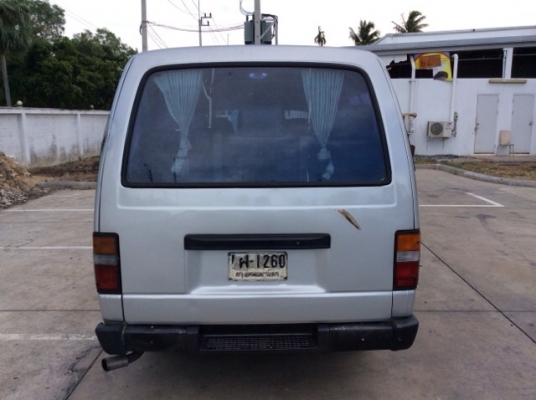 ขายรถตู้นิสสัน เออแวน ปี 93 เครื่อง 2.7 เกียร์ธรรมดา พวงมาลัยเพาเวอร์ เบาะหนังสามแถว แอร์ราว หน้า-หลัง ตัวถังเดิมๆ สีเต็ม มีริ้วรอยใช้งานบ้าง เครื่องแน่น ช่วงล่างนิ่มนวล พร้อมใช้