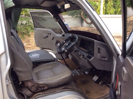 ขายรถตู้นิสสัน เออแวน ปี 93 เครื่อง 2.7 เกียร์ธรรมดา พวงมาลัยเพาเวอร์ เบาะหนังสามแถว แอร์ราว หน้า-หลัง ตัวถังเดิมๆ สีเต็ม มีริ้วรอยใช้งานบ้าง เครื่องแน่น ช่วงล่างนิ่มนวล พร้อมใช้