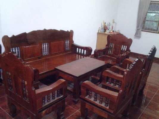 ขายชุดรับแขกไม้ประดู่